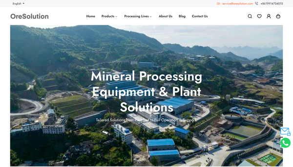 矿物加工设备与产线方案企业官网首页